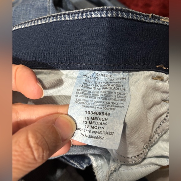 Lee Boot Cut Blue Jeans Women’s size 12 medium - Picture 4 of 12